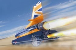 Як машина-ракета «готується» побити світовий рекорд наземної швидкості