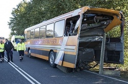 У Данії розбився автобус з біженцями: є жертви