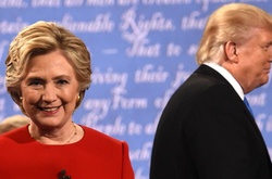 Клінтон і Трамп не потиснули один одному руки перед дебатами