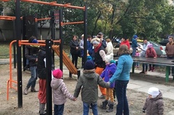 На Татарці відкрили спортивний майданчик