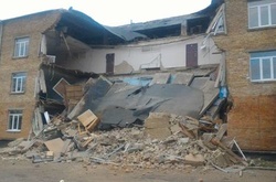 Обвал школи у Василькові