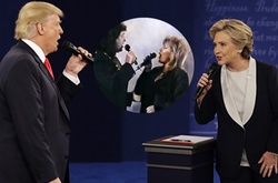 Трогательный дуэт взорвал сеть: Клинтон и Трамп спели украинскую песню «А липы цветут»