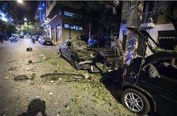 У центрі Афін стався вибух