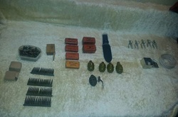 Схрон зі зброєю, виявлений у центрі Києва