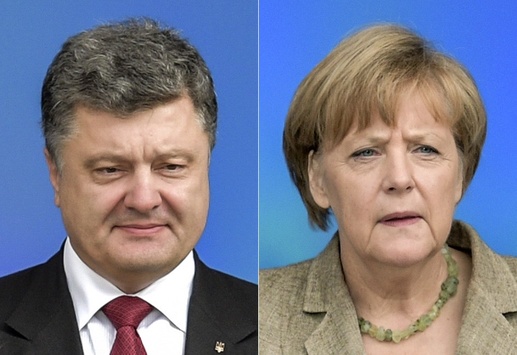 Порошенко і Меркель домовилися про тристоронню конференцію без Путіна