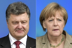 Порошенко і Меркель домовилися про тристоронню конференцію без Путіна