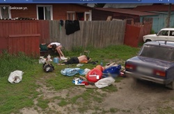 «Приїхали з отдихаловкі»: російські герої панорами Google пояснили, чому лежали на вулиці