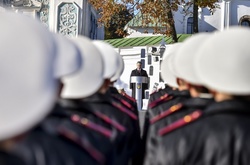 Президент Порошенко під час святкування Дня захисника України