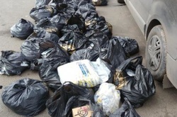 На лінії розмежування прикордонники виявили ядохімікати