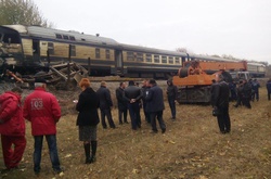 На Вінниччині зіткнулися потяг та лісовоз, є жертви