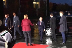 Меркель зустріла Путіна в Берліні