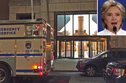 Штаб Клінтон в Брукліні евакуйовали через підозрілу речовину в листі 