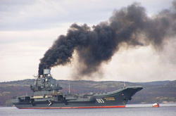 Крейсер &laquo;Адмірал Кузнєцов&raquo; Північного флоту РФ