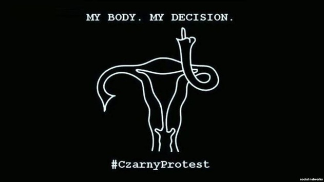 У Польщі розпочалася нова хвиля «Чорного протесту» проти заборони абортів