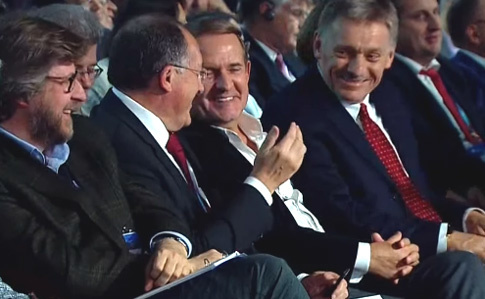 Медведчук у Сочі сміявся з Пєсковим із жартів Путіна (ФОТО)