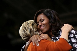 Cправжня жіноча дружба: Мішель Обама підтримала Хілларі Клінтон на виборах у США