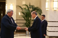 Посол України в Туреччині вручив вірчі грамоти Ердогану 