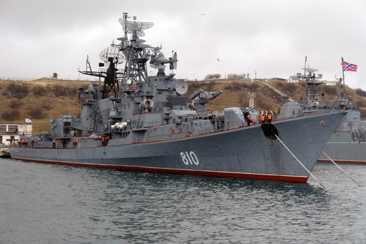 Росія відправила з анексованого Криму бойовий корабель в Сирію
