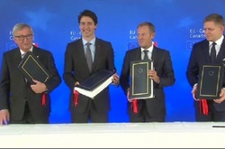 Євросоюз і Канада підписали угоду про ЗВТ