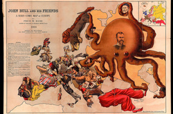 Вражаючі старовинні символічні карти Європи