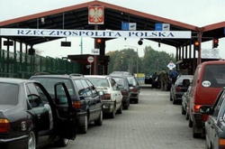 На кордоні з Польщею у п’яти пунктах пропуску утворилися черги