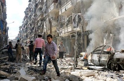  Алеппо після авіаударів військ РФ та армії Асада 