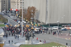 Рух на Хрещатику розблоковано