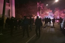  В Одесі сталися сутички між футбольними фанатами