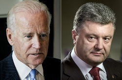 Байден привітав Порошенка з успішним завершенням першої фази е-декларування