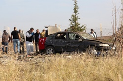 Автомобіль, що вибухнув у Туреччині
