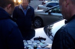 Затримання здирника з СБУ