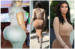 «Берегись, Ким!» Нашлась модель, которая претендует на звание самой большой попы мира