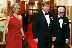 Королева Максима произвела фурор на государственном банкете в Новой Зеландии