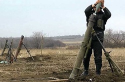Бойовики продовжують обстрілювати сили АТО з мінометів