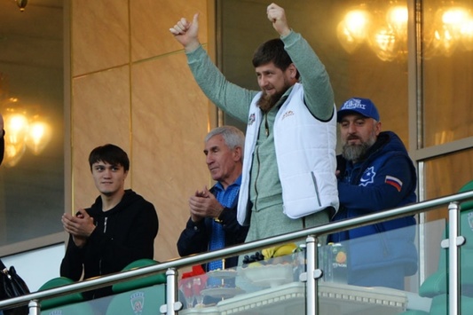 У Росії покарали Рамзана Кадирова за викрики під час футбольного матчу