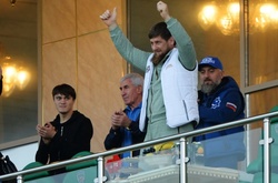 У Росії покарали Рамзана Кадирова за викрики під час футбольного матчу