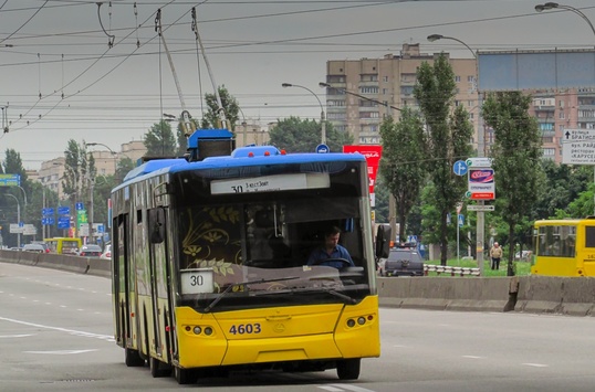 В столиці подовжено тролейбусний маршрут № 30 (СХЕМА)