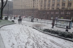 Снігопад у Києві