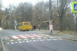 У столиці влаштували два нових пішохідних переходи