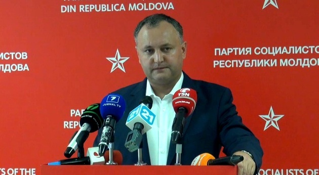 Додон вже заявив про свою перемогу на виборах президента Молдови