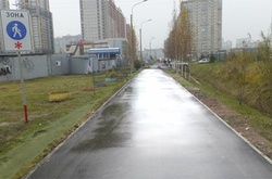   « Відремонтована  »   фоторедактором дорога в Росії 