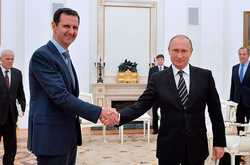 Володимир Путін та Башар Асад