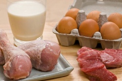 Курячі яйця та м’ясо птиці