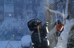 Снігопад в Україні