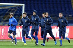 Як збірна України готується до останньої гри в цьому році. Фотогалерея