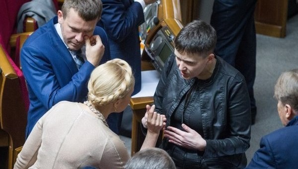 Тимошенко пояснила, що Савченко робить на акціях Опоблоку 