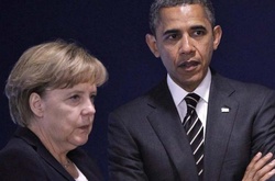Ангела Меркель та Барак Обама
