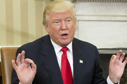 Новообраний президент США Дональд Трамп