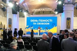 Перед початком урочистих заходів у «Мистецькому арсеналі»