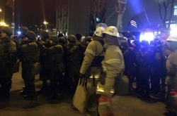 В Нацполіції заявили, що затриманих під час сутичок на Майдані немає